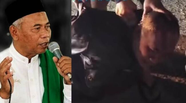 Kiai cabul saat ditangkap