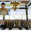 Pemkab Jombang selenggarakan lomba bertutur 2026, diikuti 50 siswa siswi kelas IV SD/Mi, Selasa-Rabu, 12- 13 Mei 2026. (Insert) Sekda Jombang Agus Purnomo. Foto: diskominfo jombang