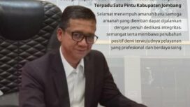 Kepala DPMPTSP Kabupaten Jombang, Bayu Pancoroadi.Foto: jombangkab.go.id