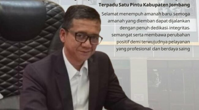 Kepala DPMPTSP Kabupaten Jombang, Bayu Pancoroadi.Foto: jombangkab.go.id