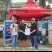 Pos pengurusan NIB Gratis di depan Pintu Pembak Jombang, saat Cat Free Day, Minggu, 17 Mei 2026. Foto: diskominfo jombang