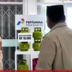 Sungguh bikin ngiler warga harga harga barang kebutuhan di KDMP Nganjuk, sangat miring dibanding di pasaran  pasaran jika harga ini bertahan dan stabil sungguh membantu masyarakat. Tampak Presiden Prabowo meninjau KDMP, setelah diresmikan, Sabtu 16 Mei 2026. Foto: ist