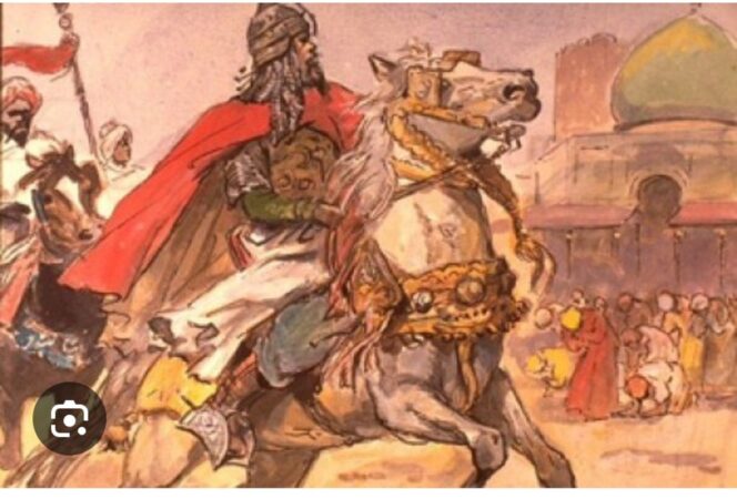 
					Ilustrasi Jenderal Saladin. Foto: ist