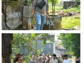 Susana menjadi pada saat Tim Titik Nol memberi sambutan kedatangan tim Komisi D DPRD Jombang, termasuk Gus Binhad Nurohmat sebagai pencetus Titik Nol lokasi kelahiran Bung Karno di Ploso. Foto: dprd_jombang
