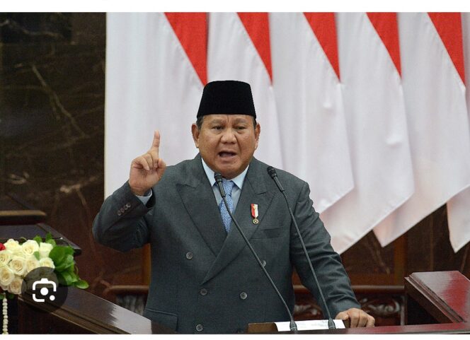
					Presiden Prabowo pidato soal ekonomi, bertepatan dengan Hari Kebangkitan Nadional, 20 Mei 2026, di depan MPR. Foto: sektetariat negara