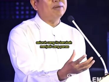 Gubernur Jawa Barat, Dedi Mulyadi saat pidato Hari Kebangkitan Nadional, dan memunculkan istilah Pesta Babi. Foto: instagran@percaya_nggakpercaya