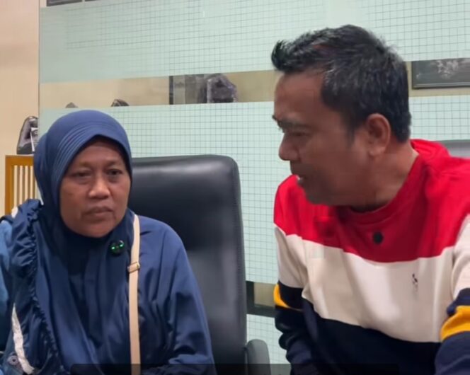 
					Seorang ibu dari Jombang melapor kepada pengacara Cak Sholeh, karena anaknya  dikeluarkan dari MAN 7 Jombang. Foto: Istagram@caksholeh77
