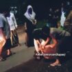 Hanya 15 menit setelah insiden pembacokan mantan Kades Wotgalih, Kecamatan Nguling, Pasuruan, polisi meringkus tersangka pelaku pembacok, Rabu 28 Mei 2026. Foto: instagram@kabar_oasuruan