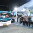 Foto: Istimewa
Bupati Fandi Ahmad Yani memberangkatkan jamaah haji Kabupaten Gresik .