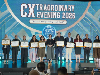 Pegadian meraih Top Award CXTradordinary Evening 2026. Foto: Ist