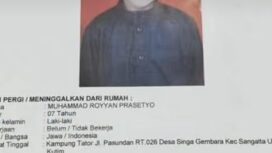 Royyan, 7 tahun, korban penculikan di Sangatta, Kutai Timur, Kaltim, ditemukan tewas. Foto: ist