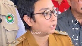 Pk Bupati Cilacap, Dra. Hj. Aulia Fatma Supri, S.H., M.Ag., Penjabat Bupati Cilacap. Foto: instagram@cilacapmediaTV
