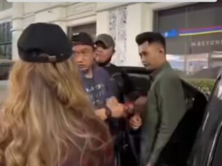 Petugas serse Polda Jabar berhasil meringkus Taufik Hidayat, 30, di Cibiru, Bandung, pukul 05.15 WIB. Ia buron 23 hari, setekah terkuak perilaku sadis terhadap Yuvita, 29, pacarnya. Foto: instgaram@ully.herizon