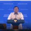 Presiden Prabowo sedang melakukan pertemuan bersama 216 akademisi dari seluruh Indonesia, Jumat 26 Juni 2026. Foto: instagram@cvault.id