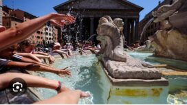 Perancis paling panas suhu udara mendekati 44 derajat celsius. Foto: ist