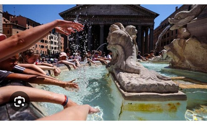 
					Perancis paling panas suhu udara mendekati 44 derajat celsius. Foto: ist