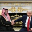 Pangeran Mohammad bin Salman san Presiden Amerika Serikat, Donald Trump. Foto: ist