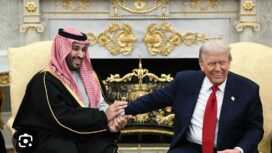 Pangeran Mohammad bin Salman san Presiden Amerika Serikat, Donald Trump. Foto: ist