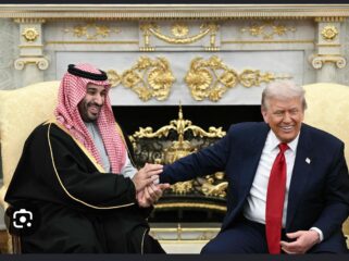 Pangeran Mohammad bin Salman san Presiden Amerika Serikat, Donald Trump. Foto: ist