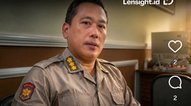 Brigjen Lalu M Iwan menjabat Sekretaris Deputi Bidang Pengelolaan Sarana dan Prasarana di Badan Gizi Nasional (BGN) Saat difoto masih berpangkat kombes. Foto: lenslight.id