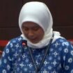 Cenuk Widyastuti Sayekti , SH, MH, PhD, tampil sebagai saksi fakta dalam uji materi UU Dosen dan Guru, di MK, Jakarta. Foto: ist