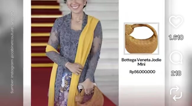 Akun instagram@cabinetcouture_idn diblokir ole Komdigi, aku ini suka memuat konten gaya hidupnorangbkaya, termasuk pejabat negara. Foto: instagram@rnol.id