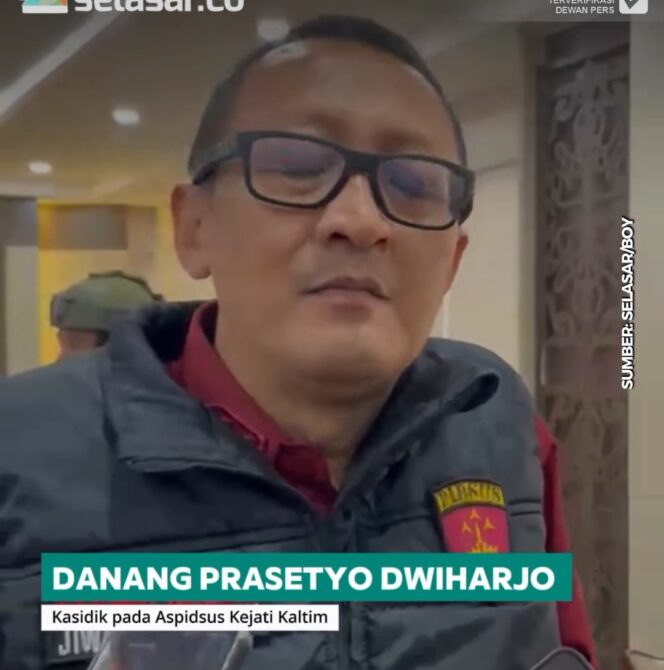 
					Danang Prasetyo Dwiharjo, Kasi Penyelidikan Asisten Pidana Khusus Kejaksaan Tinggi Kaltim. Foto: instagram@selasar.co
