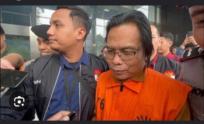 
					KPK menahan Sekretaris Jenderal Majelis Permusyawaratan Rakyat (MPR) RI periode 2019–2021, Ma'ruf Cahyono.Foto: ist