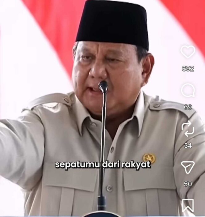 
					Presiden Prabowo resmikan 5 bendungan di Lombok dan NTB, Jumat 10 Juli 2026. Pidato keras di hadapan TNI, POLRI, birokrat bahwa koruptor itu bajingan.