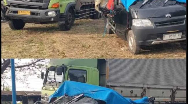 Tragedi maut terjadi di jalur Pantura, Indramayu, Jabar. Kecelakaan beruntun menyebakan 12 orang warga desa Cempeh Lelean, korban yewas dan 6 lainnya luka luka, Minggu siang 12 Juli 2026. Foto: ist