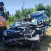 Sebuah CRV alami kecelakaan di Tol Pandaan KM 71, menyebabkan lima oran sekeluarga meninggal dunia, Rabu.malam sekitar pukul 19.30 WIB, 15 Juli 2026. Foto: instagram@wartabromo
