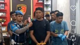 Reskrim Polda Banda Aceh berhasil meringkus MZ, 28, oknum polisi yang merampok toko peehiasan emas di Tapaktuan, Aceh Selatan, Sabtu18 Juli 2026. Foto: instgaram@ovangverse