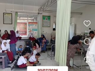 Diduga susu kemasan penyebab keracunan 19 siswa SFN Sendangrejo, Ngaweb, Blolra, Jateng, Senin 20 Juli 2026. Foto: instagram@tentangblora