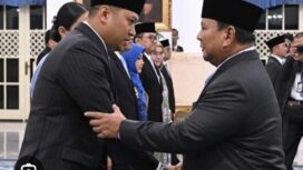Presiden Prabowo melantik Sudaryono sebagai Kepala BGN, mengganatika Nanik S Deyang, yang digeser ke Dewan Pengawan BGN, Rabu 22 Juli 2026. Foto: Ist