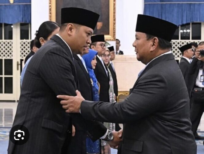 
					Presiden Prabowo melantik Sudaryono sebagai Kepala BGN, mengganatika Nanik S Deyang, yang digeser ke Dewan Pengawan BGN, Rabu 22 Juli 2026. Foto: Ist