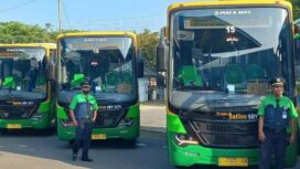 Armada bus Trans Jatim