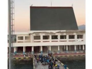 Suasana gempa di Ruteng NTT