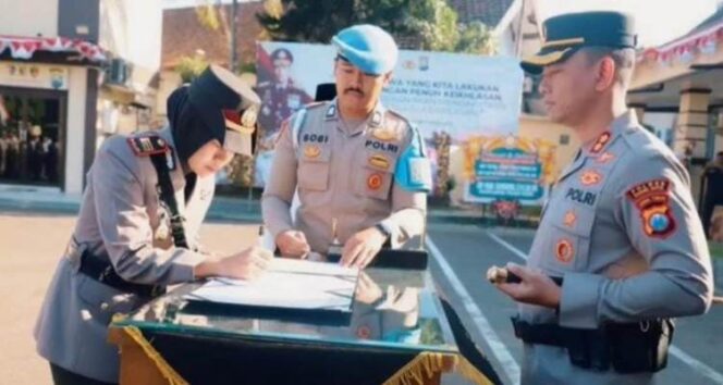 
					Acara Sertijab Kasatlantas Kediri