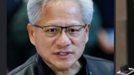 Jensen Huang, CEO Nividia yang melakukan revolusi teknologi komputer hingga efisies 500 kali lipat. Foto: bloomberg