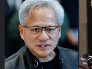 Jensen Huang, CEO Nividia yang melakukan revolusi teknologi komputer hingga efisies 500 kali lipat. Foto: bloomberg