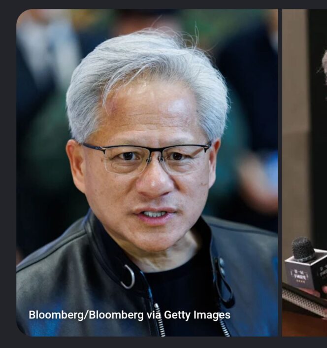 
					Jensen Huang, CEO Nividia yang melakukan revolusi teknologi komputer hingga efisies 500 kali lipat. Foto: bloomberg