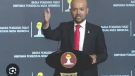 Akbar Himawan Buchari, mantan Ketum HIPMI, yang saat ini terseret kasus gratifikasi Rp3,5 miliar, proyek DJKA di Sumut. Foto: antara