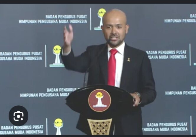 
					Akbar Himawan Buchari, mantan Ketum HIPMI, yang saat ini terseret kasus gratifikasi Rp3,5 miliar, proyek DJKA di Sumut. Foto: antara