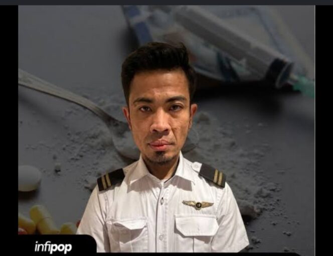 
					Kopilot maskapai Malaysia Airlines bernama Mohd Saufi bin Othman (39), di bandara Internasional Soekarno-Hatta (Soetta) tiba di pintu kedatangan internasional, Rabu, 28 Juli 2026. Foto: ist