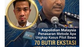 Direktur Departemen Investigasi Kriminal Narkotika (NCID) Bukit Aman, Datuk Hussein Omar Khan, memberikan keterangan pers merespon penangkapan kopilot selundupkan narkoba lewat Bandara Soetta. Foto: ist