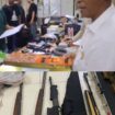 Polisi Polda Metro melakukan pemerikssa isi ruang rahadia Yayasan Bina Generasi Vendekia, di Jakarta Delatan, 6 Agustus 2026. Isinya memang mengejutkan. Foto: instgatam@inews.