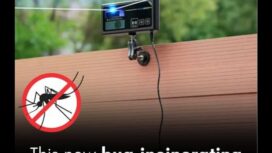 Perusahaan start up Cina telah mulai memasarkan senjata laser yang mampu menembak 30 ekor nyamuk per detik. Foto: ist


