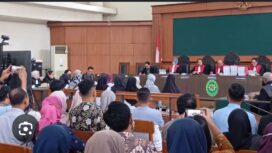 Sidang perdana, kasus penganiayaan, penelantara Daycare Aresha, Yogya, Selasa, 18 Agustus 2026. Foto: ist