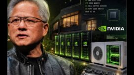 Ini tawaran menggiurkan dari Bos NiVedia, Jensen Huang, setiap rumah di dunia bisa jadi server. Foto: ist