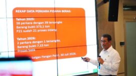 Mentan Amran saat paparan
